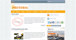 Desktop Screenshot of blog.pretoria-south-africa.com